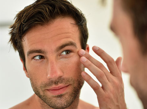 Омоложение кожи лица для мужчин от Sothys, GERnetic: убрать морщины вокруг глаз – специально для мужчин (авторский массаж Sothys, фарфоровыми ложечками)